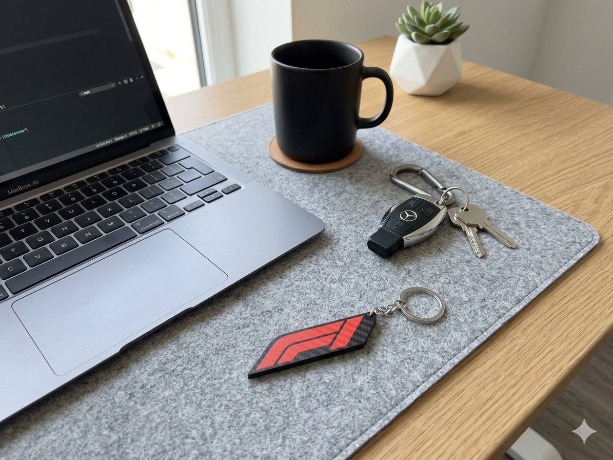 F1 Logo Keychain
