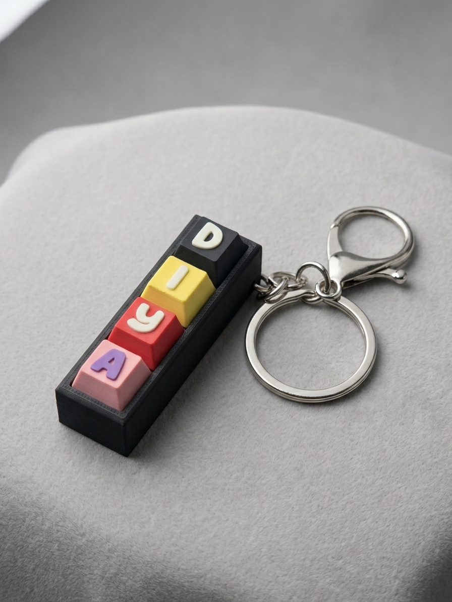 Custom Fidget Clicker Keychain