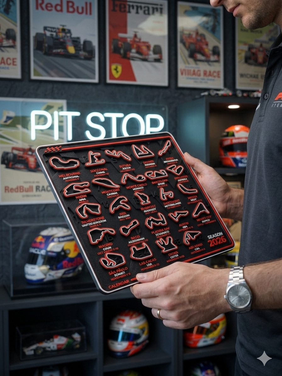 2026 Formula 1 Race Track Desk Collectible