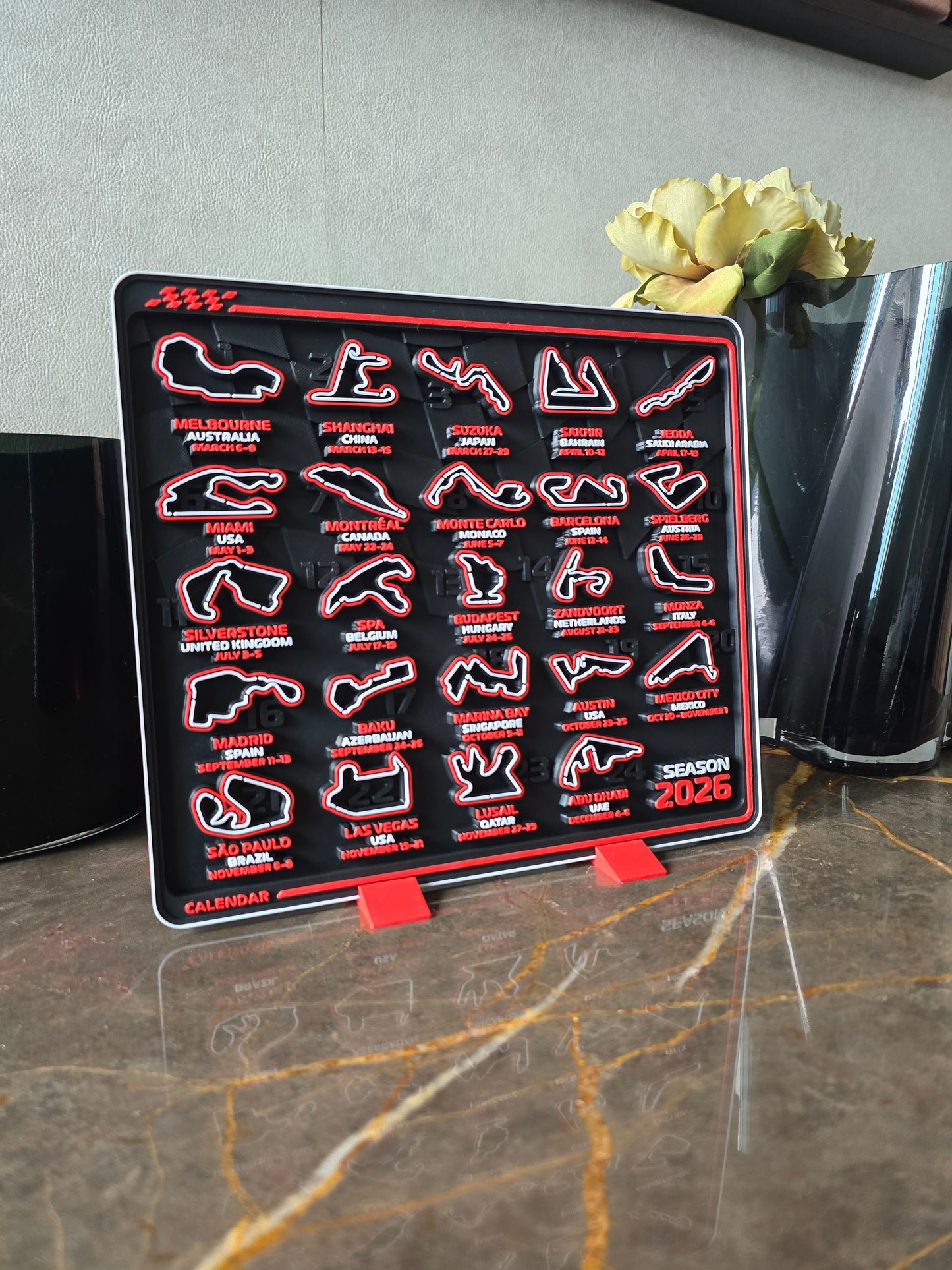 2026 Formula 1 Race Track Desk Collectible