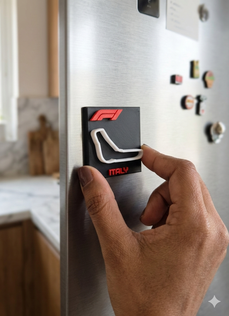Italy Race-Track Magnet