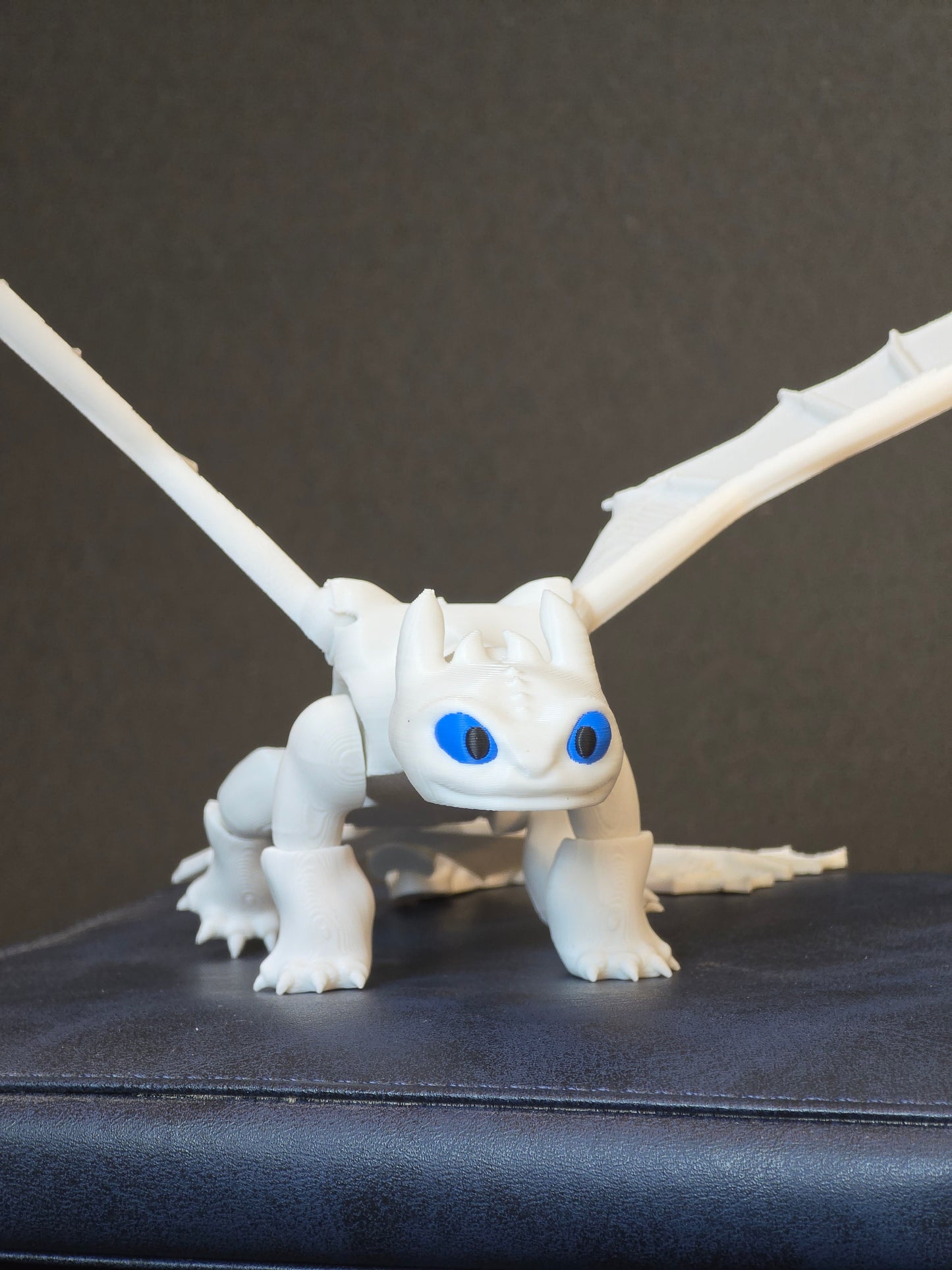 Articulated Light Fury Dragon – Poseable Collectible