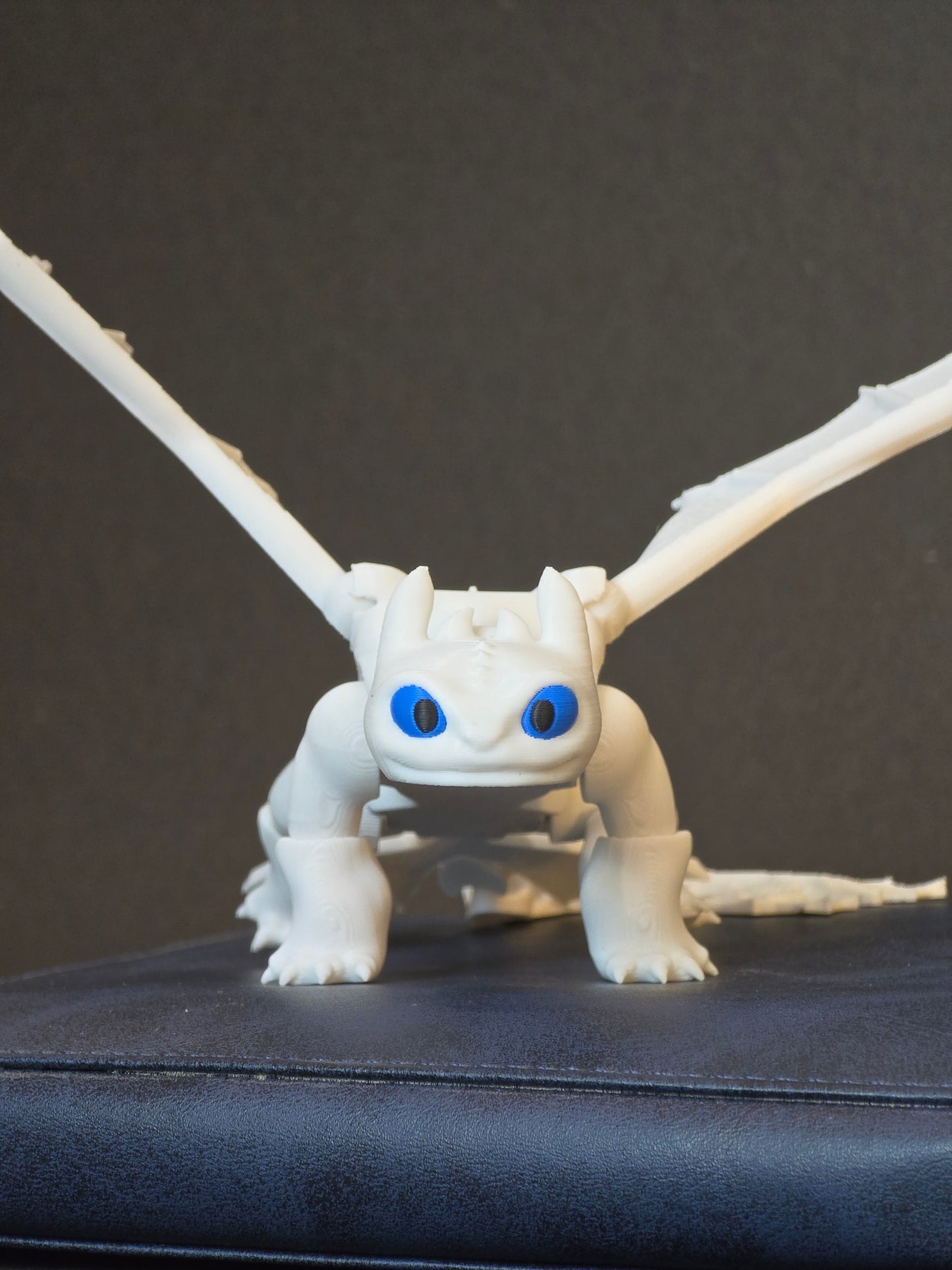 Articulated Light Fury Dragon – Poseable Collectible