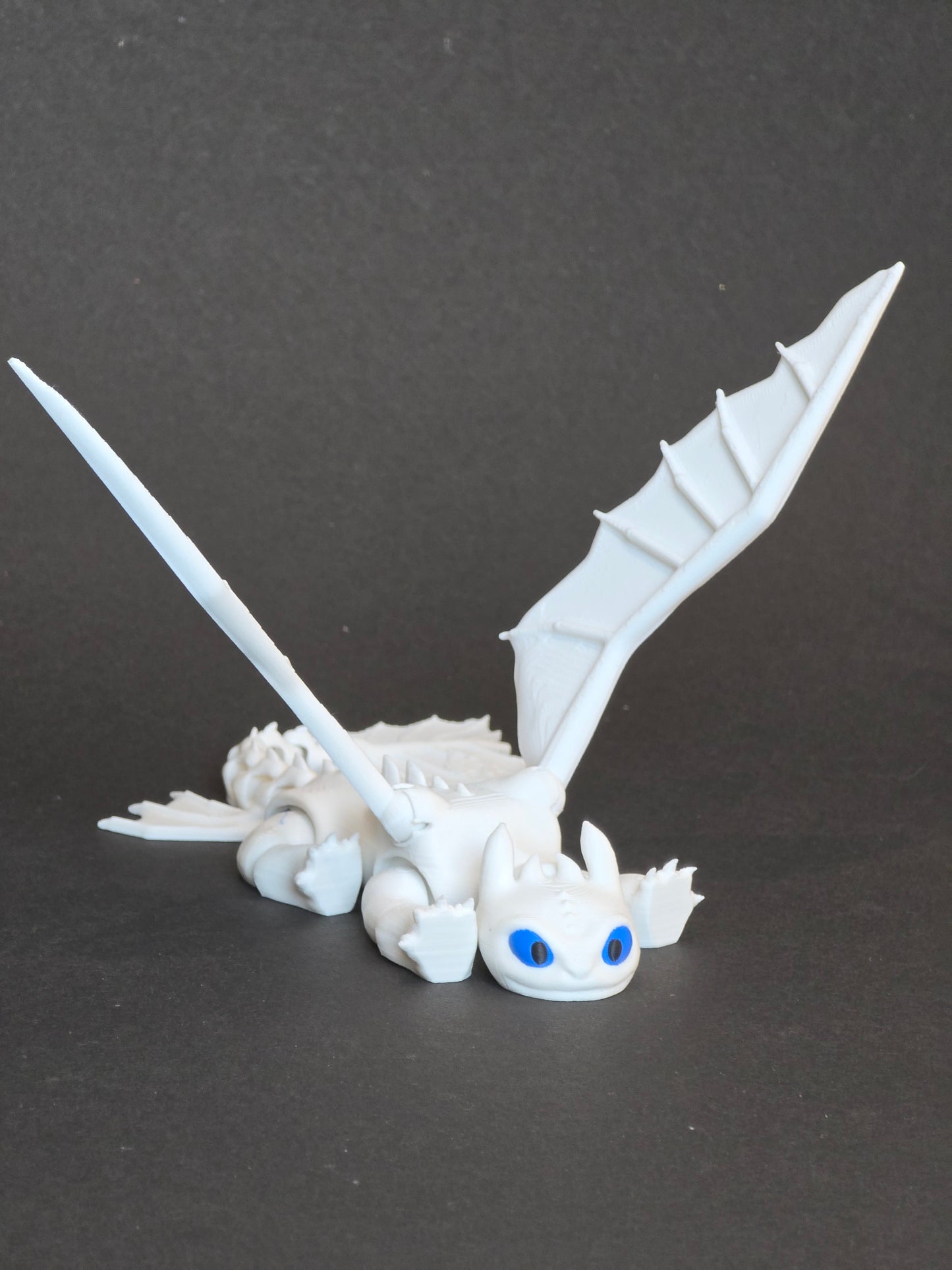 Articulated Light Fury Dragon – Poseable Collectible